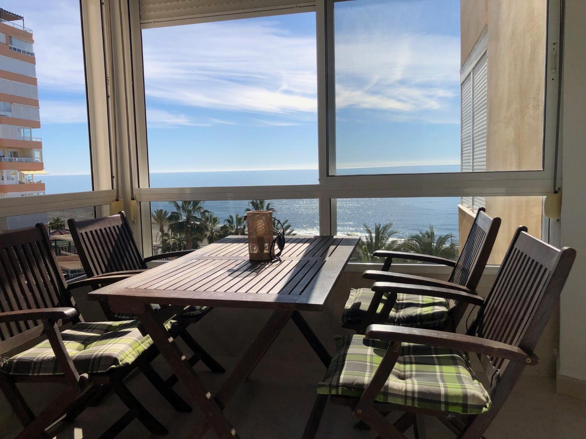 Estudio Mar En Calma, Primera Linea De Playa Con Vistas Al Mar Torrox Exteriör bild